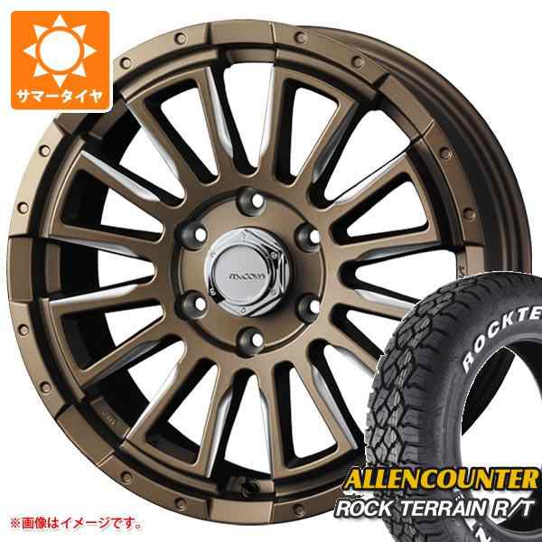 ハイエース 200系用 サマータイヤ オーレンカウンター ロックテレーン R/T 215/65R16C 109/107Q ホワイトレター マッコイズ RV5 6.5-16 タイヤホイール4本セットの通販は