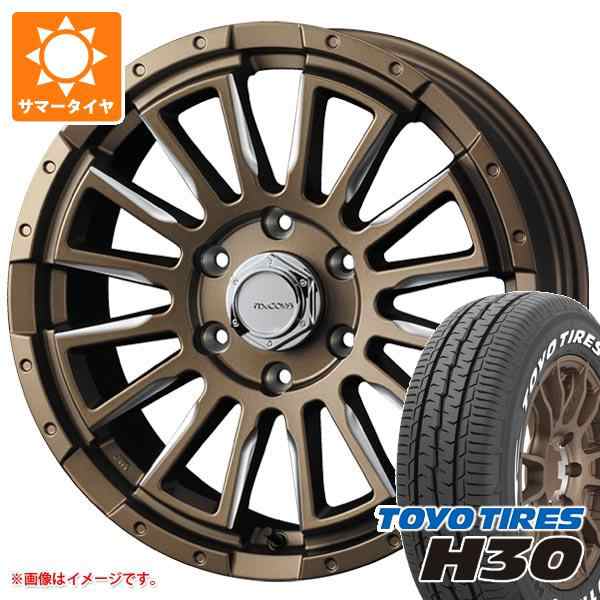 ハイエース 200系用 サマータイヤ トーヨー H30 215/60R17 C 109/107R ホワイトレター マッコイズ RV5 6.5-17  タイヤホイール4本セットの通販はau PAY マーケット - タイヤ1番 | au PAY マーケット－通販サイト