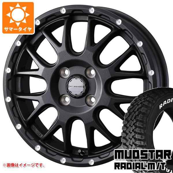 送料込☆TOYOオープンカントリー☆165/65R15☆マッドブラックホイールスペーシアギア