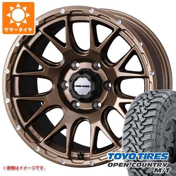 高品質 サマータイヤ 285/70R17 116/113P トーヨー オープンカントリー M/T ブラックレター M/T-Rパターン KMC  KM718 サミット 8.5-17 タイヤ1番 通販 PayPayモール