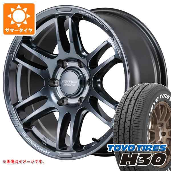 57000円 ハイエース 200系用 サマータイヤ トーヨー H30 215/60R17 C 109/107R ホワイトレター RMP レーシング R26  6.5-17 タイヤホイール4本セッ｜au PAY マーケット