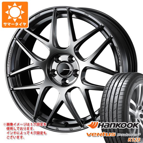 サマータイヤ 165/45R16 74V XL ハンコック ベンタス プライム3 K125 ウェッズスポーツ SA-27R 5.0-16 タイヤホイール4本セット