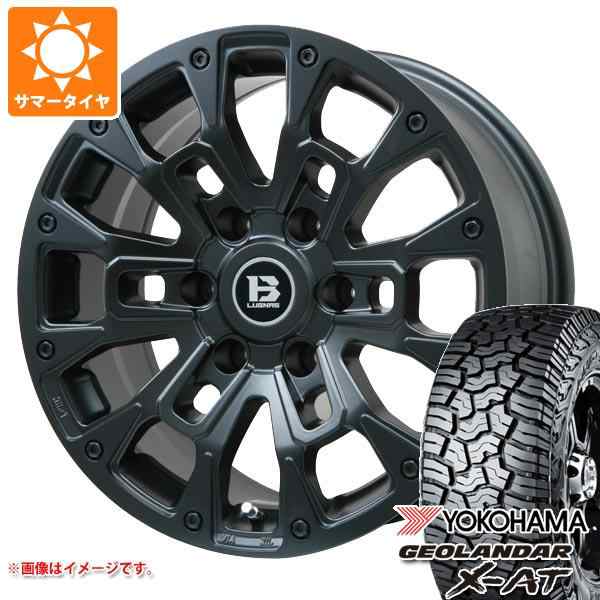 5本セット FJクルーザー 10系用 サマータイヤ ヨコハマ ジオランダー X-AT G016 LT285/70R17 121/118Q  ブラックレター Bラグナス BRD 8.0の通販はau PAY マーケット - タイヤ1番 | au PAY マーケット－通販サイト