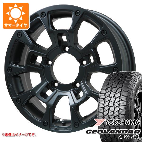5本セット スズキ ジムニーシエラ JB74W用 2026年製 サマータイヤ ヨコハマ ジオランダー A/T4 G018 235/70R16 106T アウトラインホワイトレター Bラグナス BRD 5.5-16 タイヤホイール5本セット 105,938円