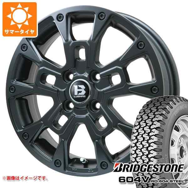 サマータイヤ 145R12 6PR ブリヂストン 604V RD-604 スチール (145/80R12 80/78N相当) Bラグナス BRD  4.0-12 タイヤホイール4本セットの通販はau PAY マーケット タイヤ1番 au PAY マーケット－通販サイト