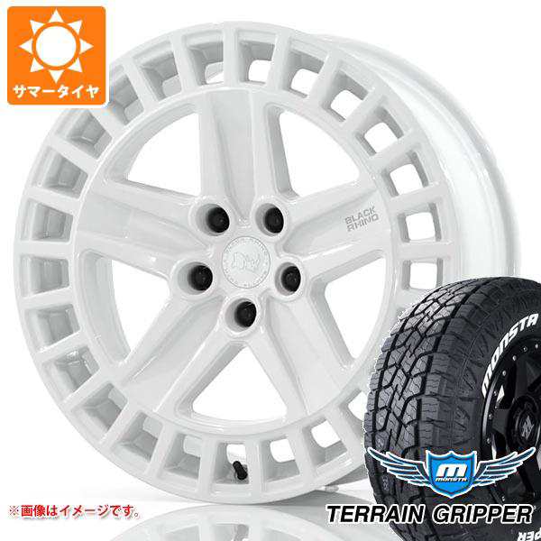 5本セット ランドローバー ディフェンダー L663用 サマータイヤ モンスタ テレーングリッパー LT275/55R20 120/117Q ホワイトレター ブラックライノ オールストン タイヤホイール5本セットの通販は 210,375円