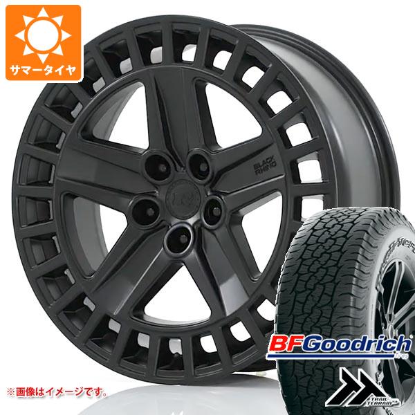 5本セット ランドローバー ディフェンダー L663用 サマータイヤ BFグッドリッチ トレールテレーンT/A 275/55R20 113T アウトラインホワイトレター ブラックライノ オールストン タイヤホイール5本セット