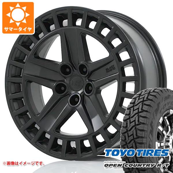5本セット ランドローバー ディフェンダー L663用 サマータイヤ トーヨー オープンカントリー R/T LT275/55R20 115/112Q ホワイトレター ブラックライノ オールストン タイヤホイール5本セットの通販は 492,625円