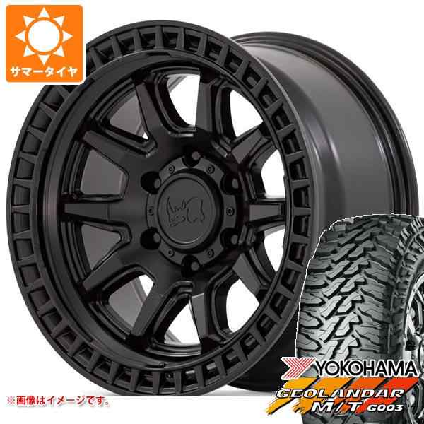5本セット ジープ ラングラー JK/JL系用 サマータイヤ ヨコハマ ジオランダー M/T G003 33x12.50R17 LT 120Q ブラックライノ カリコ タイの通販は 379,125円