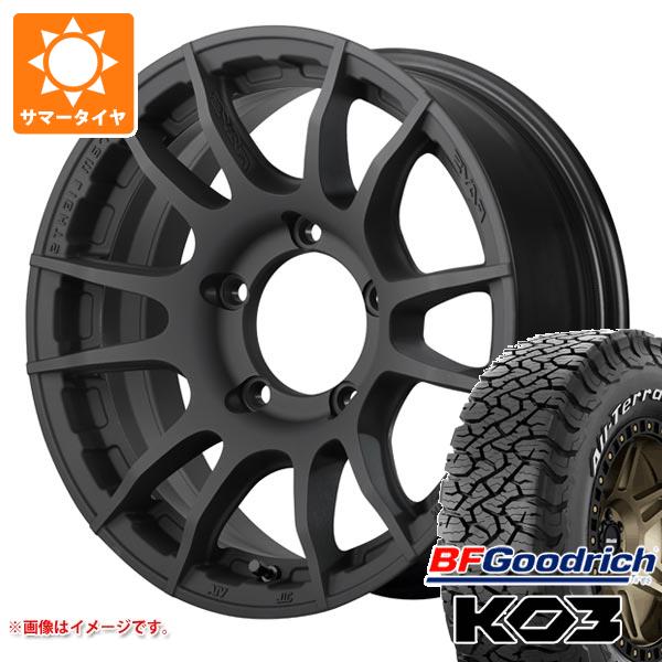 ジムニーシエラ JB74W用 2026年製 サマータイヤ BFグッドリッチ オールテレーンT/A KO3 LT235/70R16 110/107S ホワイトレター レイズ グラムライツ 57XR-X 6.0-16 タイヤホイール4本セット
