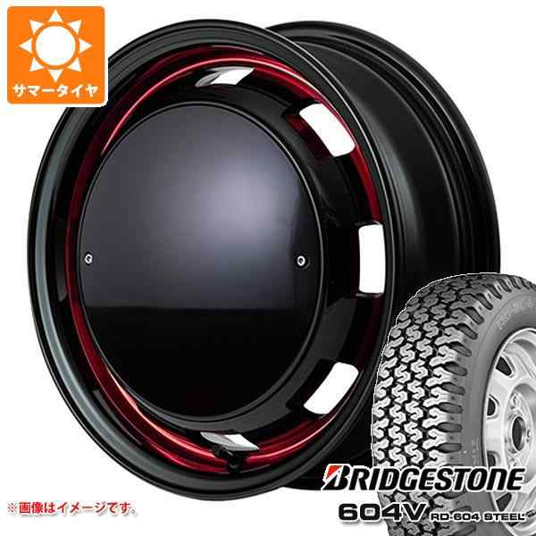 ハイゼットカーゴ S320系用 サマータイヤ ブリヂストン 604V RD-604 スチール 165R14 6PR (165/80R14  91/90N相当) ガルシア シスコ ポップ 4.5-14 タイヤホイール4本セットの通販はau PAY マーケット - タイヤ1番 | au PAY  マーケット－通販サイト