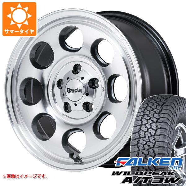 ニッサン T32エクストレイル用 サマータイヤ ファルケン ワイルドピーク A/T3W 235/70R16 109T XL ガルシア パーム8 7.0-16 タイヤホイール4本セット