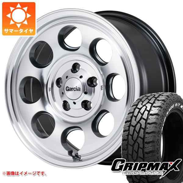 CX-5 KE/KF系用 サマータイヤ グリップマックス マッドレイジ R/T MAX LT225/70R16 102/99R ホワイトレター ガルシア パーム8 7.0-16 タイヤホイール4本セットの通販は