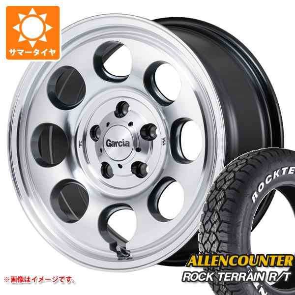 T31エクストレイル用 サマータイヤ オーレンカウンター ロックテレーン R/T 215/65R16C 109/107Q ホワイトレター ガルシア パーム8 7.0-1の通販は