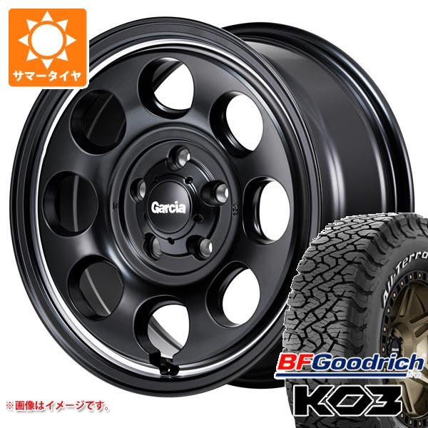 ミツビシ デリカD5用 2026年製 サマータイヤ BFグッドリッチ オールテレーンT/A KO3 LT215/70R16 100/97S ホワイトレター ガルシア パーム8 7.0-16 タイヤホイール4本セット