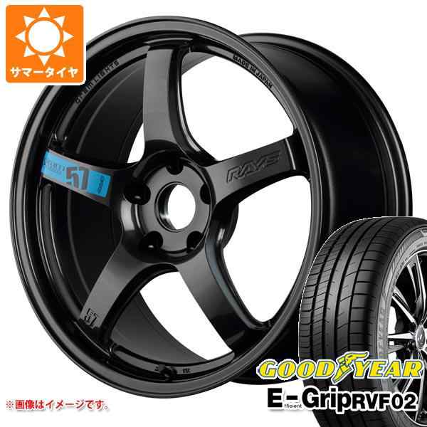 サマータイヤ 225/45R18 95W XL グッドイヤー エフィシエントグリップ RVF02 レイズ グラムライツ 57CR スペックM 7.5-18 タイヤホイールの通販は 210,900円
