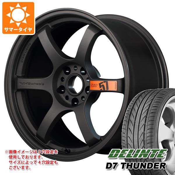 タイヤ交換対象】サマータイヤ 245/35R19 97W XL デリンテ D7 サンダー