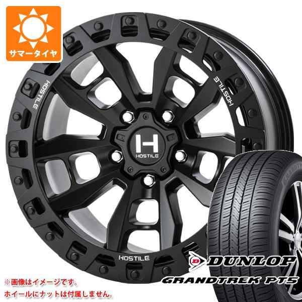 ジープ ラングラー JK/JL系用 サマータイヤ ダンロップ グラントレック PT5 265/70R17 115S HOSTILE H129 モハベ  タイヤホイール4本セッの通販はau PAY マーケット タイヤ1番 au PAY マーケット－通販サイト