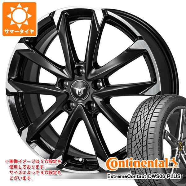 サマータイヤ 225/40R18 92Y XL コンチネンタル エクストリームコンタクト DWS06 プラス モンツァジャパン JPスタイル MJ-V  7.5-18 タイの通販はau PAY マーケット タイヤ1番 au PAY マーケット－通販サイト