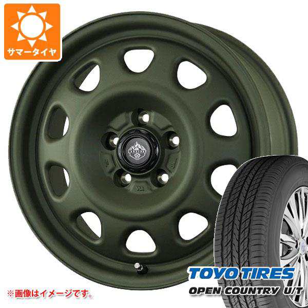 エクリプスクロス GK系用 サマータイヤ トーヨー オープンカントリー U/T 225/65R17 102H ランドフット SWZ 7.0-17 タイヤ ホイール4本セの通販はau PAY マーケット - タイヤ1番 | au PAY マーケット－通販サイト