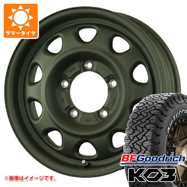 ジムニー用 2026年製 サマータイヤ BFグッドリッチ オールテレーンT/A KO3 LT175/80R16 92S ホワイトレター ランドフット SWZ 5.5-16 タイヤホイール4本セット 86,461円
