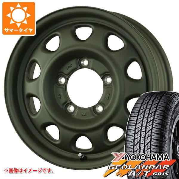 5本セット ジムニー用 サマータイヤヨコハマ ジオランダー A/T G015 175/80R16 91S ブラックレター ランドフット SWZ  5.5-16 タイヤホイール5本セットの通販はau PAY マーケット - タイヤ1番 | au PAY マーケット－通販サイト