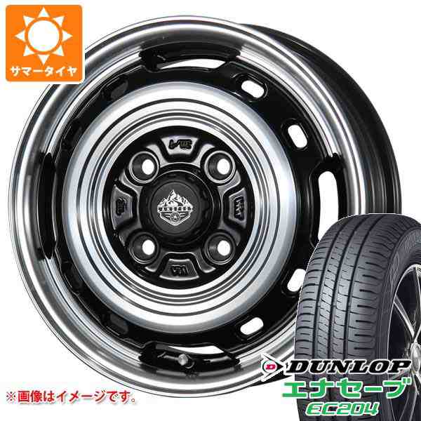 ハスラー用 サマータイヤ ダンロップ エナセーブ EC204 165/65R14 79S ランドフット XFG 4.5-14  タイヤホイール4本セット｜au PAY マーケット