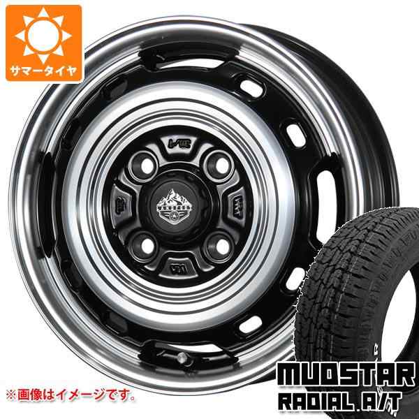 ハスラー用 サマータイヤ マッドスター ラジアル A/T 165/60R15 77S ホワイトレター ランドフット XFG 4.5-15 タイヤホイール 4本セットの通販はau PAY マーケット タイヤ1番 au PAY マーケット－通販サイト