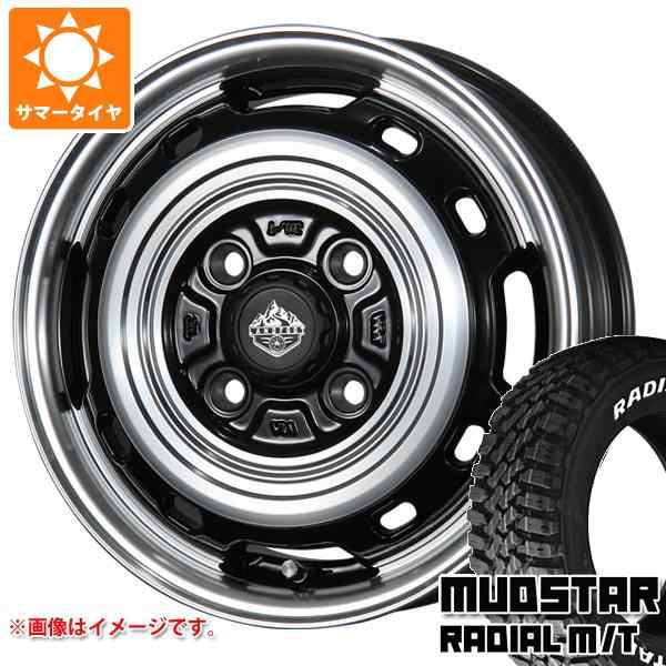 ハスラー用 サマータイヤ マッドスター ラジアル M/T 165/65R15 81S ホワイトレター ランドフット XFG 4.5-15  タイヤホイール4本セットの通販はau PAY マーケット - タイヤ1番 | au PAY マーケット－通販サイト