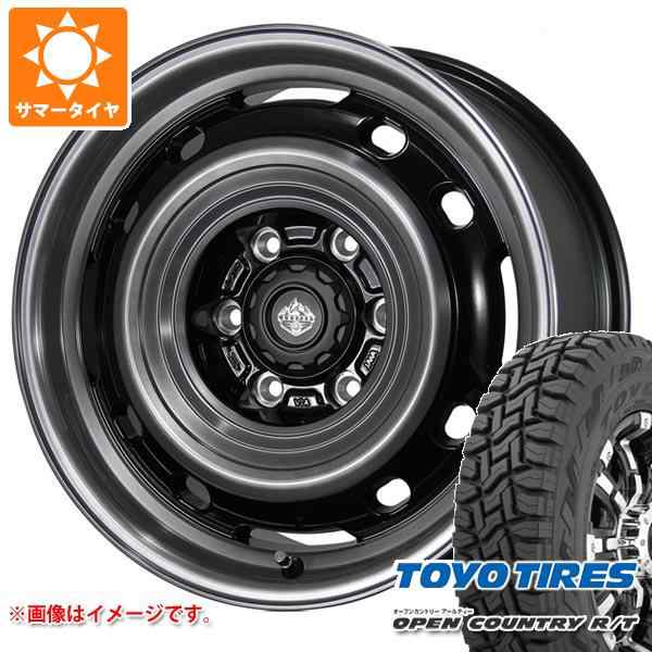 5本セット FJクルーザー 10系用 サマータイヤ トーヨー オープンカントリー R/T LT285/70R17 116/113Q ホワイトレター ランドフット XFG の通販は