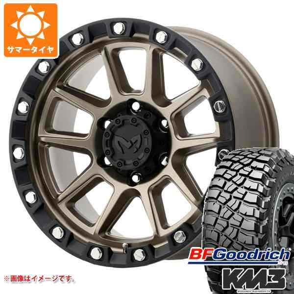 FJクルーザー 10系用 サマータイヤ BFグッドリッチ マッドテレーンT/A KM3 LT265/70R17 121/118Q MKW M205  8.5-17 タイヤホイール4本セッの通販はau PAY マーケット - タイヤ1番 | au PAY マーケット－通販サイト