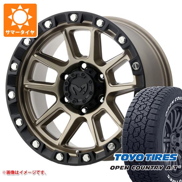 トヨタ ランドクルーザー250用 サマータイヤ トーヨー オープンカントリー A/T3 265/70R18 116H ホワイトレター MKW M205 8.0-18 タイヤホイール4本セットの通販は 168,250円