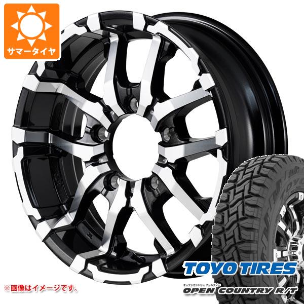 5本セット ジムニーシエラ JB74W用 2026年製 サマータイヤ トーヨー オープンカントリー R/T 235/70R16 106Q ホワイトレター ナイトロパワー M26 クロスファング 6.0-16 タイヤホイール5本セット 121,000円