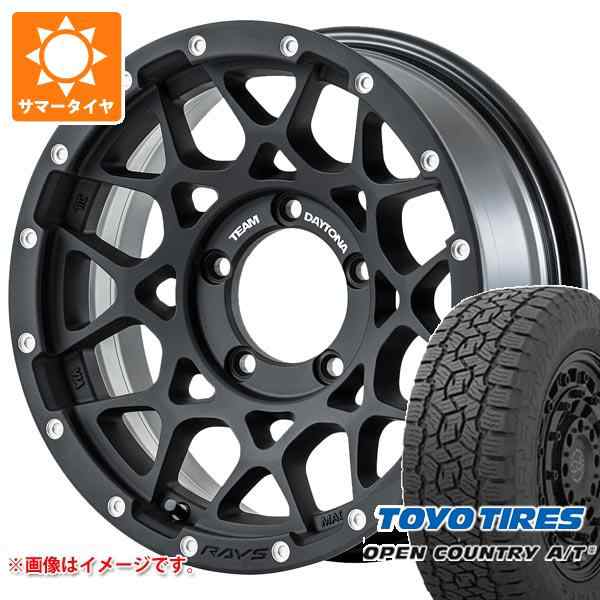 ジムニーシエラ JB74W用 サマータイヤ トーヨー オープンカントリー A/T3 235/70R16 106T ブラックレター レイズ デイトナ M8  6.0-16 タの通販はau PAY マーケット - タイヤ1番 | au PAY マーケット－通販サイト