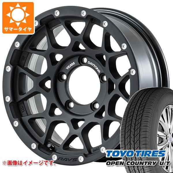 5本セット ジムニーシエラ JB74W用 サマータイヤ トーヨー オープンカントリー U/T 215/70R16 100H レイズ デイトナ M8  6.0-16 タイヤホの通販はau PAY マーケット - タイヤ1番 | au PAY マーケット－通販サイト