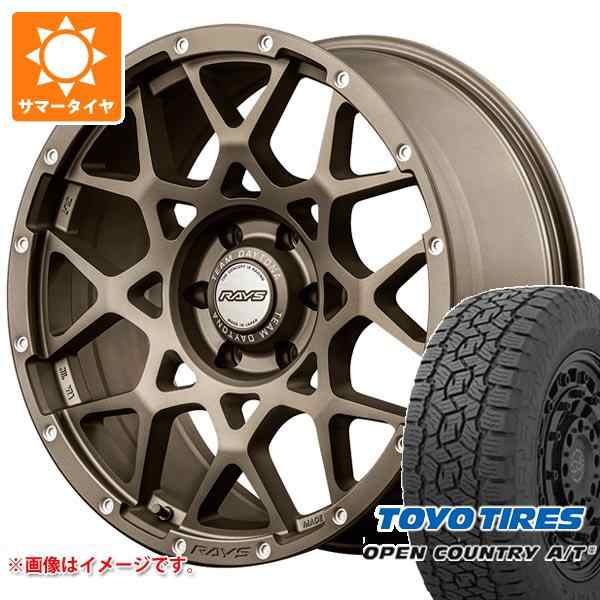 ハイエース 200系用 サマータイヤ 2023年製 トーヨー オープンカントリー A/T3 215/70R16 100T レイズ デイトナ M8  6.5-16 タイヤホイー｜au PAY マーケット