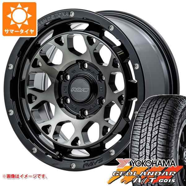 ハイエース 200系用 2024年製 サマータイヤ ヨコハマ ジオランダー A/T G015 215/70R16 100H ブラックレター レイズ  デイトナ M9+ 6.5-16の通販はau PAY マーケット - タイヤ1番 | au PAY マーケット－通販サイト