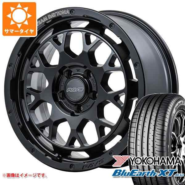 サマータイヤ 235/55R18 100V ヨコハマ ブルーアースXT AE61 レイズ デイトナ M9+ 7.5-18 タイヤホイール4本セットの通販は