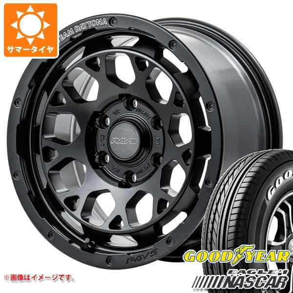 ハイエース 200系用 2024年製 サマータイヤ グッドイヤー イーグル #1 ナスカー 215/65R16C 109/107R ホワイトレター レイズ デイトナ Mの通販は