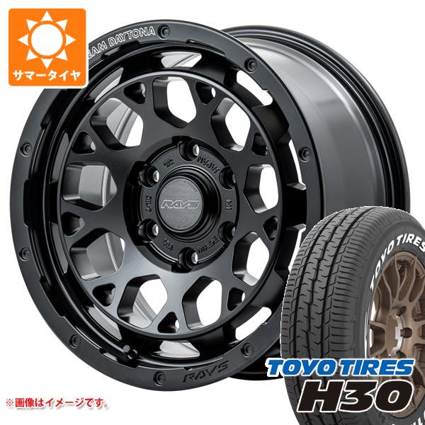 ハイエース 200系用 サマータイヤ トーヨー H30 215/65R16 C 109/107R ホワイトレター レイズ デイトナ M9+ 6.5-16 タイヤホイール4本セットの通販は