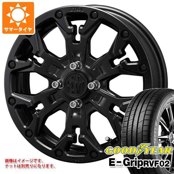 サマータイヤ 165/65R14 79H グッドイヤー エフィシエントグリップ RVF02 クリムソン MG ゴーレム ジュニア 4.5-14 タイヤホイール4本セットの通販は
