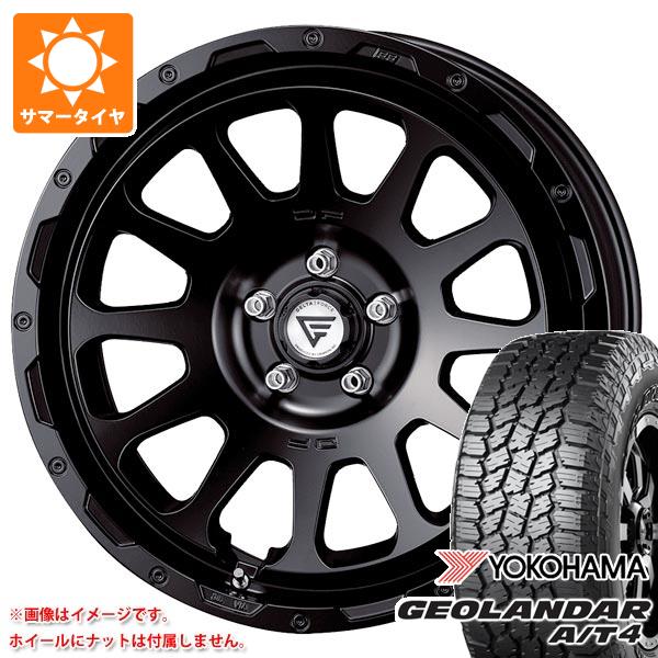 トヨタ ランドクルーザー250用 サマータイヤ ヨコハマ ジオランダー A/T4 G018 LT265/70R18 124/121S ブラックレター デルタフォース オーバル 8.0-18 タイヤホイール4本セットの通販は