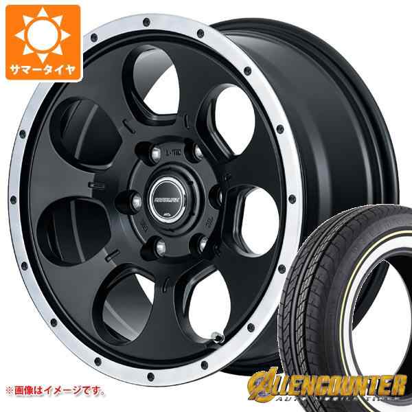 ハイエース 200系用 サマータイヤ オーレンカウンター クラシックオーバル 215/65R16C 109/107T ホワイト/イエローリボン ロードマックスの通販は