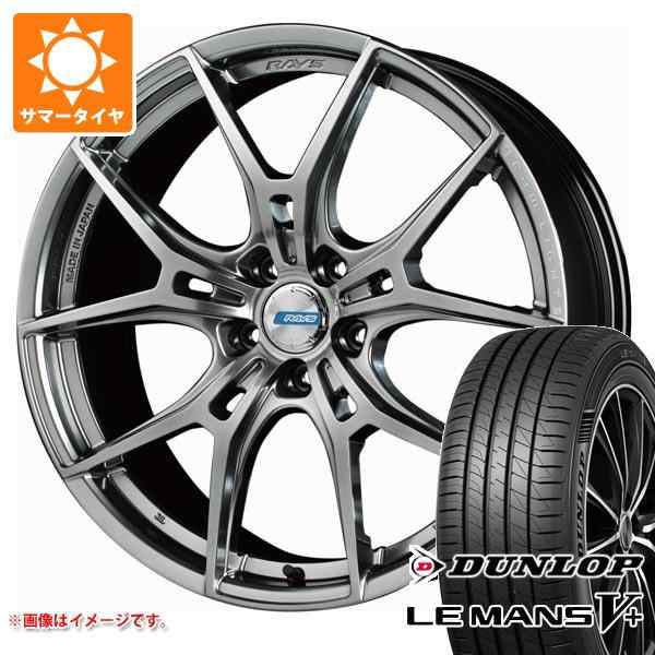 245/40R19 夏タイヤ ホイール4本セット DUNLOP ルマン V+(ファイブ ...