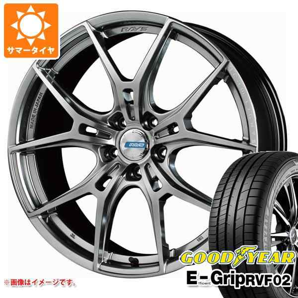 サマータイヤ 225/50R18 99V XL グッドイヤー エフィシエントグリップ RVF02 レイズ グラムライツ 57FXZ LTD  7.5-18 タイヤホイール4本セの通販はau PAY マーケット - タイヤ1番 | au PAY マーケット－通販サイト