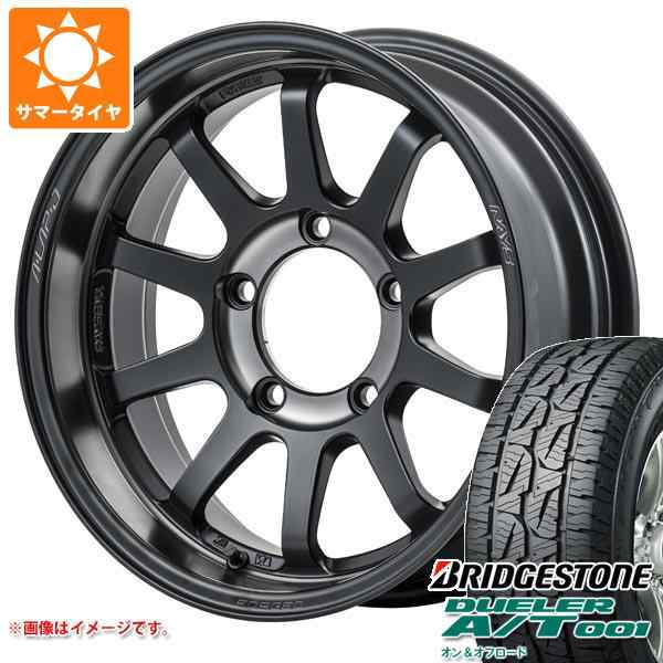 ジムニー JB64W用 サマータイヤ ブリヂストン デューラー A/T 001 215/70R16 100S ブラックレター レイズ エーラップ J  2324 LTD 5.5-16 ｜au PAY マーケット