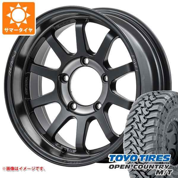 ジムニー用 サマータイヤ トーヨー オープンカントリー M/T 195R16C 104/102Q ブラックレター M/T-Rパターン レイズ  エーラップ J 2324 LTD 5.5-16 タイヤホイール4本セットの通販はau PAY マーケット - タイヤ1番 | au PAY  マーケット－通販サイト