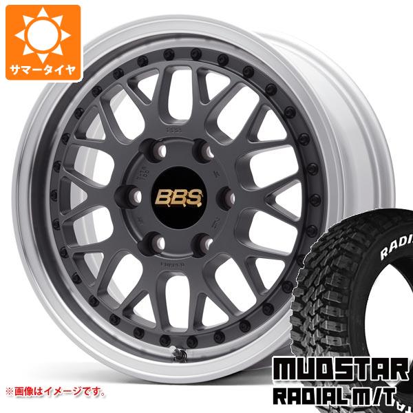 ハイエース 200系用 サマータイヤ マッドスター ラジアル M/T 215/60R17C 109/107R ホワイトレター BBS RT-X 6.5-17 タイヤホイール4本セット