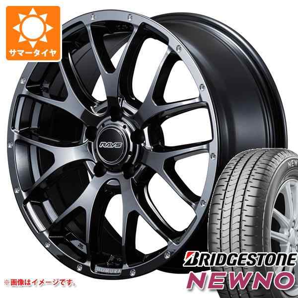 サマータイヤ 225/45R18 95W XL ブリヂストン ニューノ レイズ ホムラ 2x7FA 7.5-18 タイヤホイール4本セットの通販は