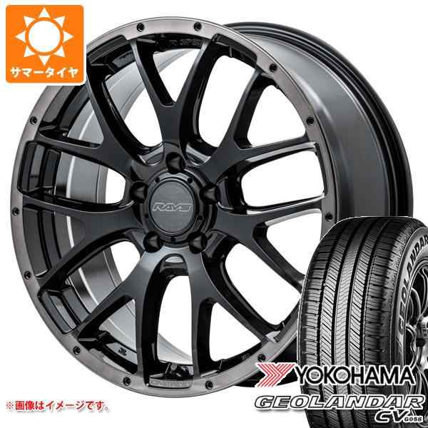 サマータイヤ 235/50R18 97V ヨコハマ ジオランダー CV G058 レイズ ...